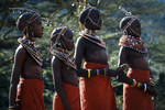 Young Maasai girls, 