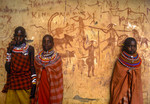 Young Maasai girls.